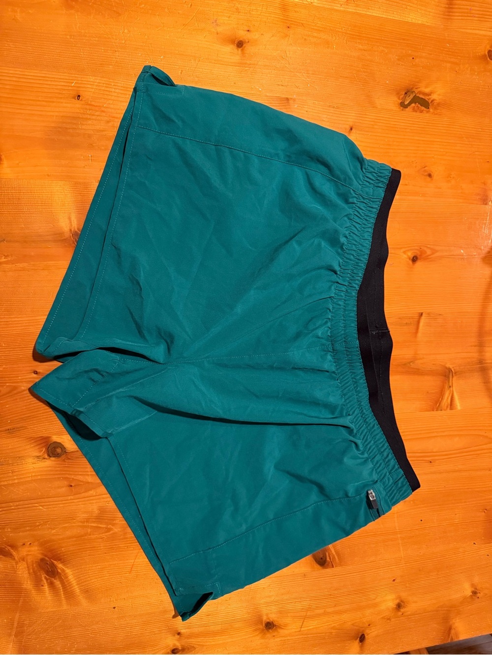 Womans forest green Athletic Shorts - Lightweight Running Shorts
